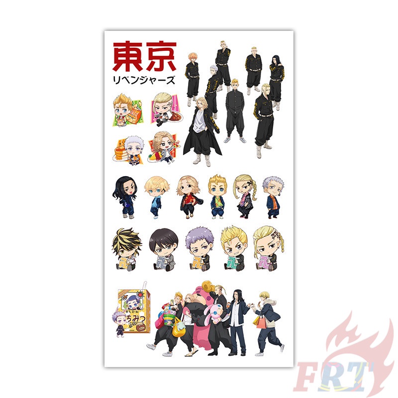 ❣️1 Tấm Hình Xăm Dán Tạm Thời Mini Series 02 Hình Anime Tokyo Revengers❣️ Hình Xăm Dán Chống Thấm Nước Quyến Rũ