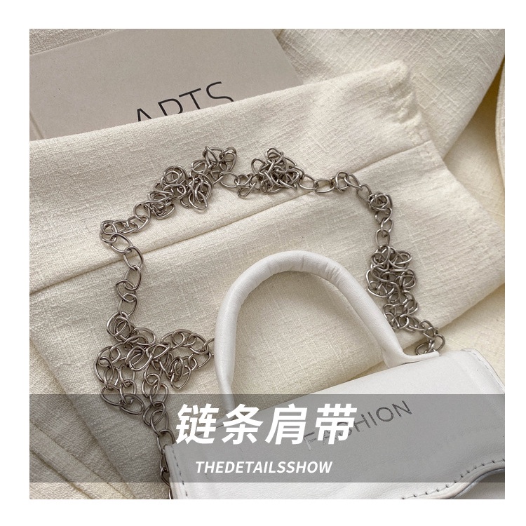 Túi Đeo Chéo Hình Vuông Nhỏ Màu Trơn Thời Trang 2023 Cho Nữ