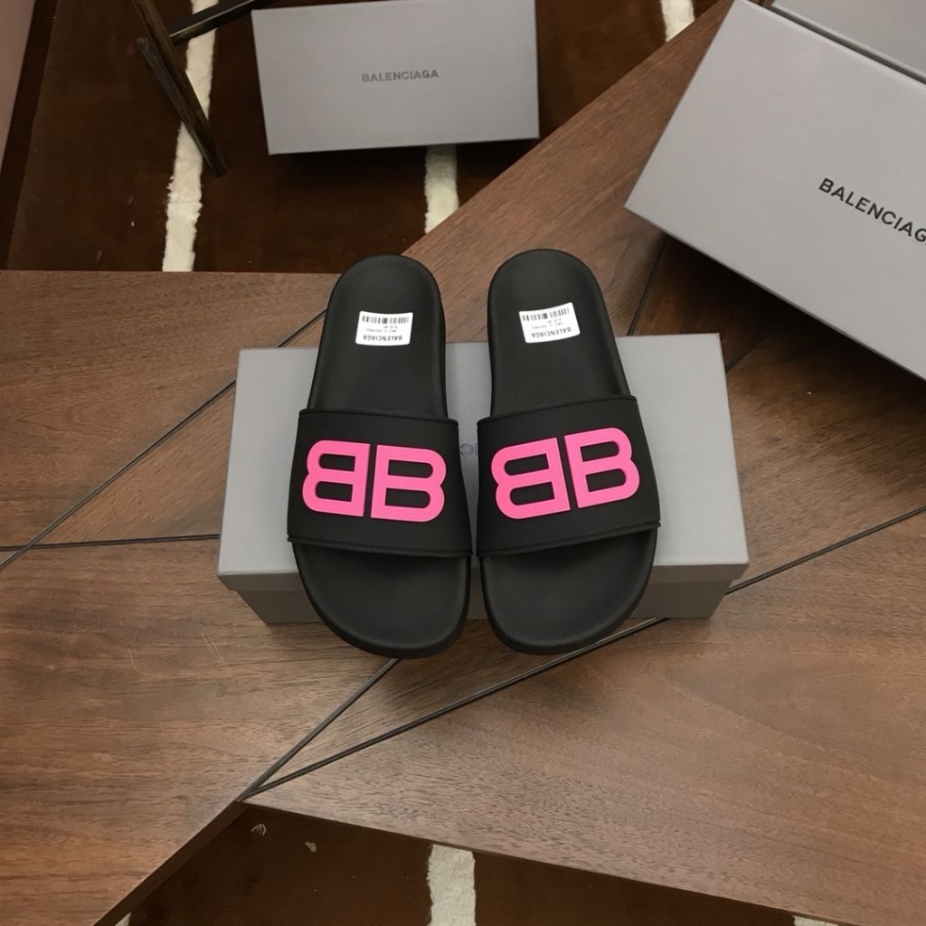 Dép Xỏ Ngón Chống Trượt In Chữ Balenciag 'A Thời Trang Đi Biển Cho Nam Và Nữ