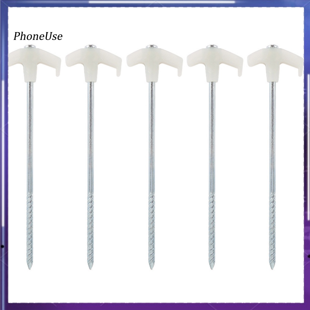 Pu Bộ 5 Đinh Vít Dạ Quang Chống Oxy Hóa Tiện Dụng Cắm Trại