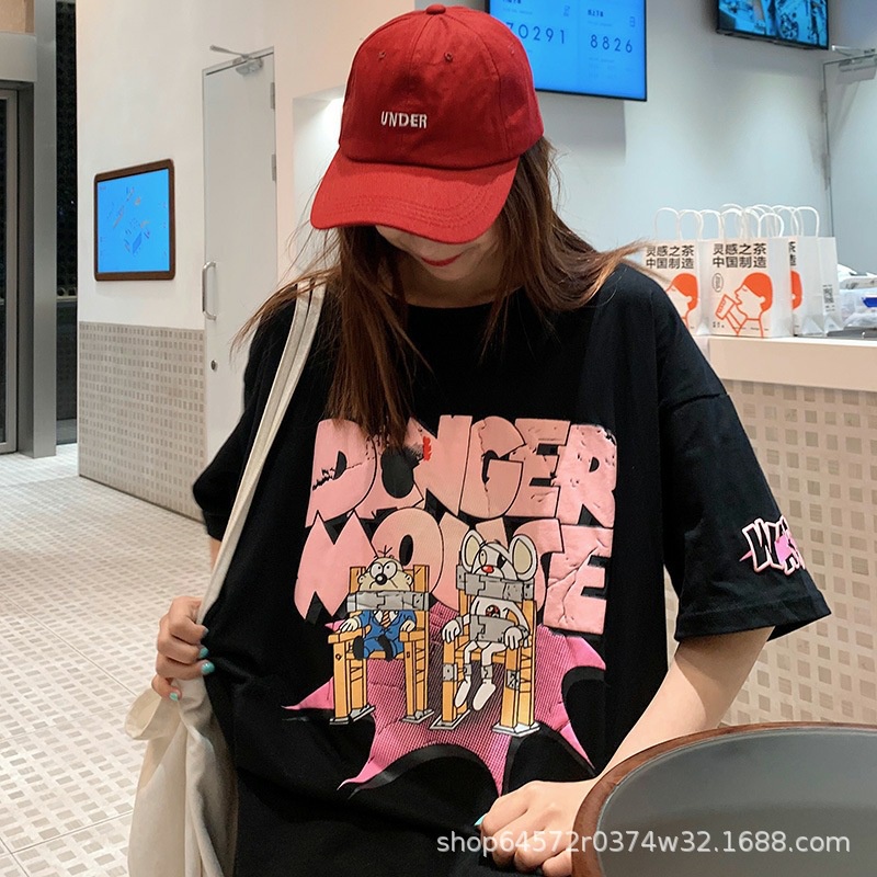 Hàng Mới Về Mới Áo Thun Tay Ngắn Thời Trang Mùa Hè 2023 Cho Nữ