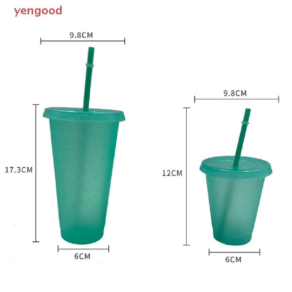 Bình Nước Có Ống Hút Thiết Kế Nhỏ Gọn Có Thể Tái Sử Dụng