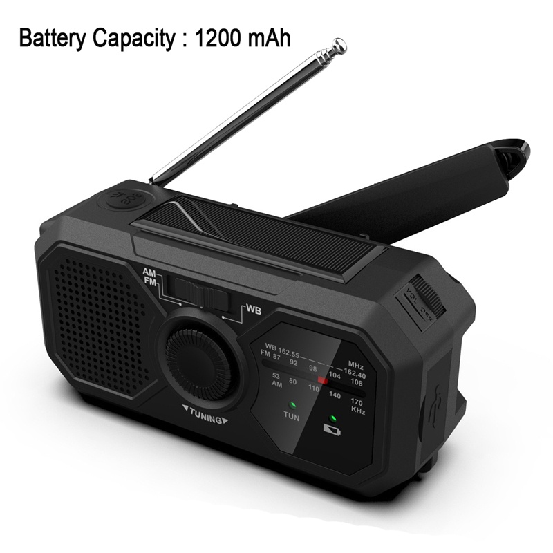 1 Radio AM / FM Sạc Điện Thoại 1200MAh