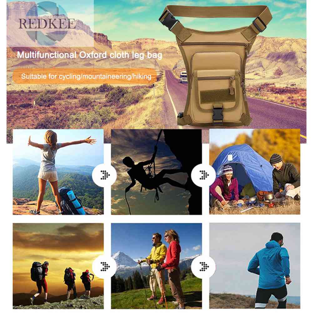 Túi Đeo Chân Bằng Vải Oxford Có Khóa Điều Chỉnh Được Dành Cho Nam