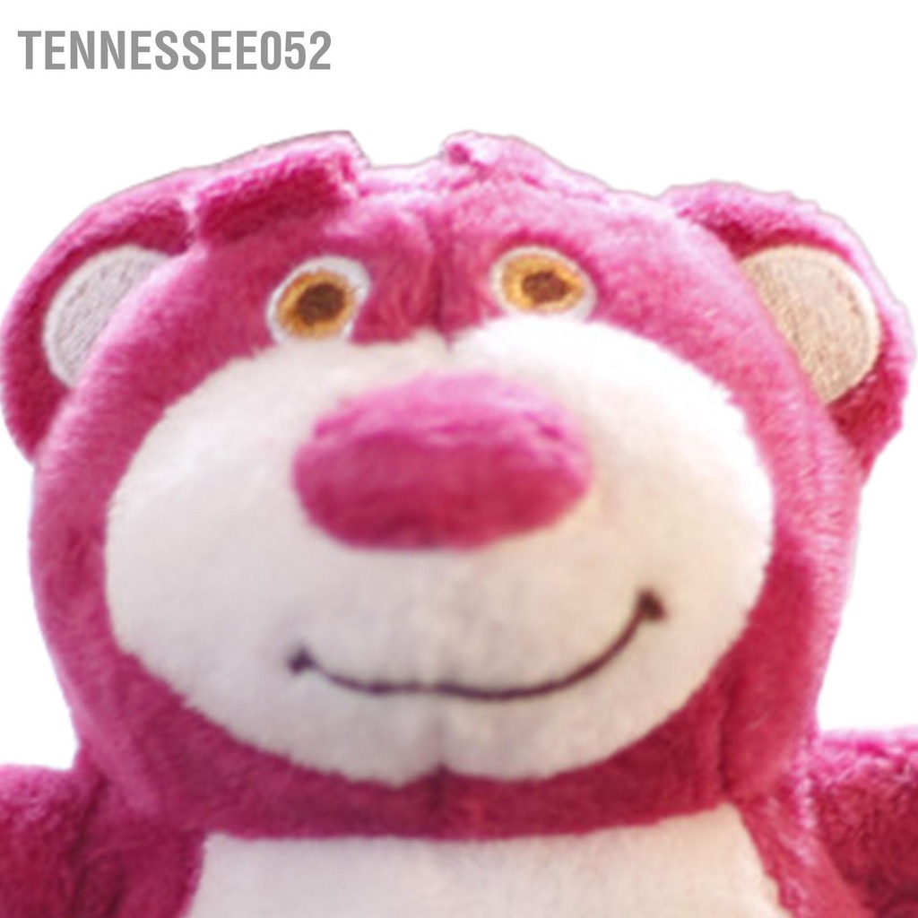 Tennessee052 Gấu Móc Chìa Khóa Túi Mặt Dây Chuyền Nhẫn Đáng Yêu Dễ Thương Sang Trọng Vật Trang Trí Màu Hồng