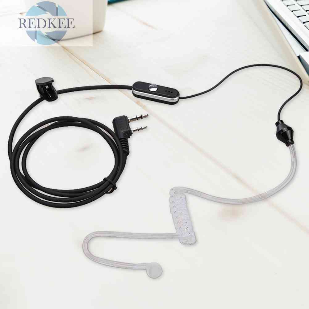 Tai Nghe PTT MIC 2 Pin Cho Bộ Đàm Baofeng Retevis Radios B Và Phụ Kiện
