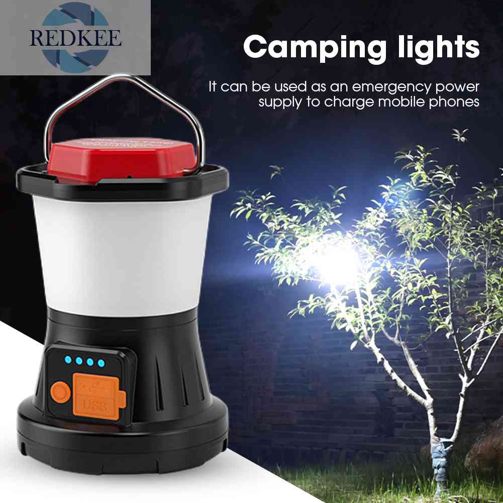 Đèn Cắm Trại / Câu Cá / Leo Núi / Câu Cá / Ban Đêm Có Thể Sạc Lại Bằng Cổng USB