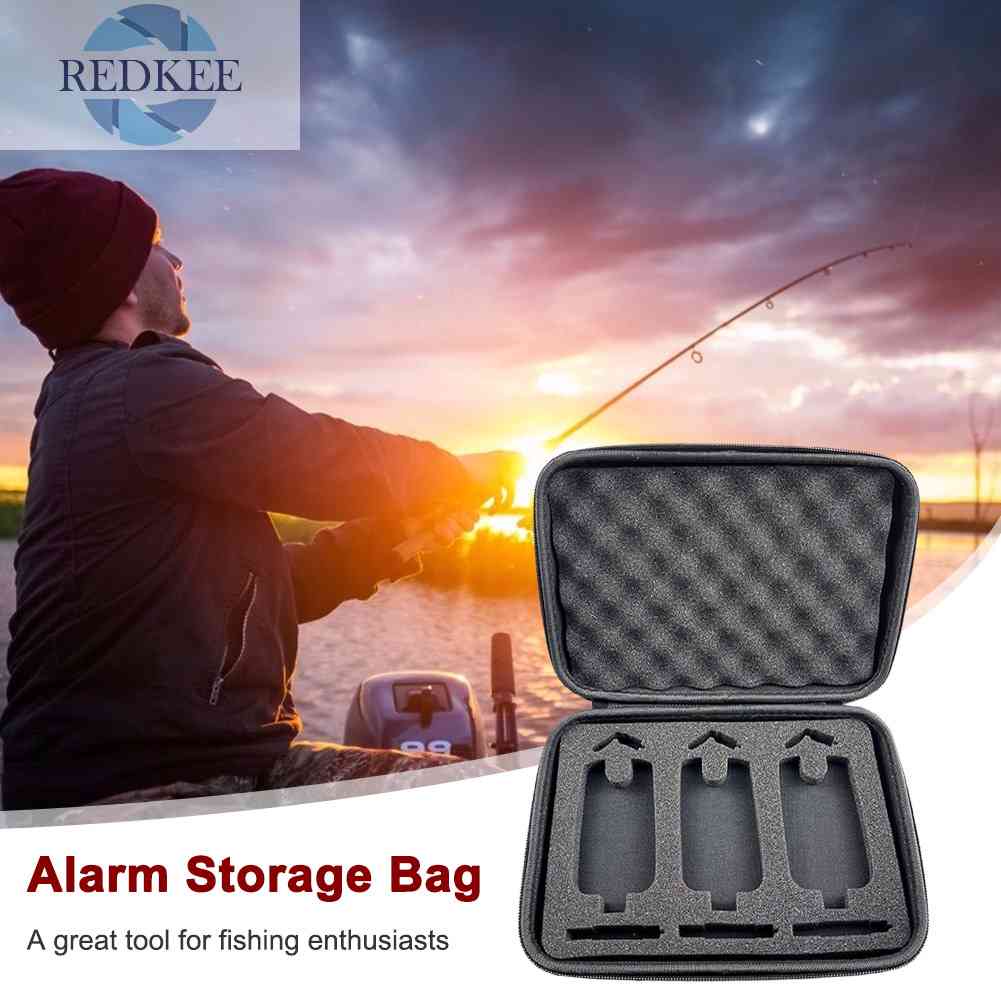 Hộp Đựng Báo Cá Cắn Câu Có Khóa Kéo 9.8x6.9x2.2in