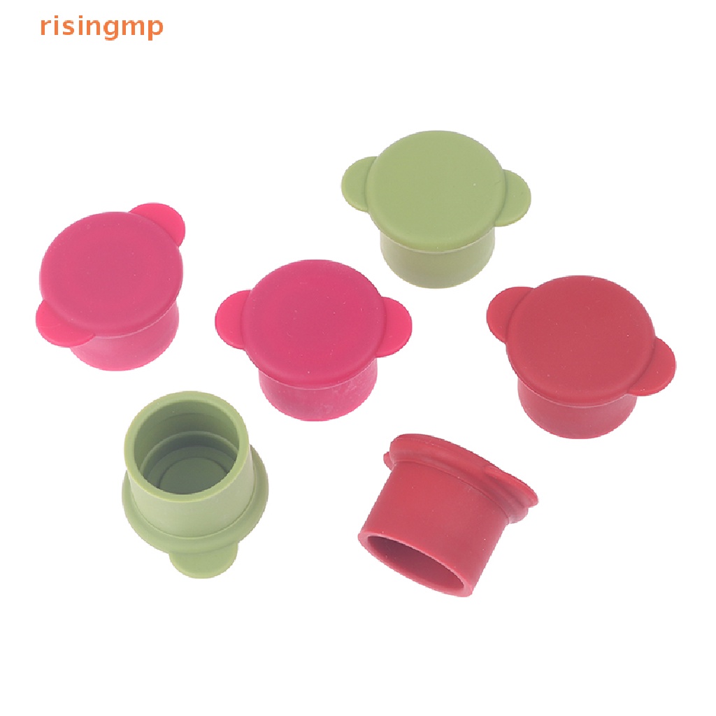 Set 2 Nút Silicone Đậy Chai Rượu Vang Chống Rò Rỉ Tái Sử Dụng Tiện Lợi