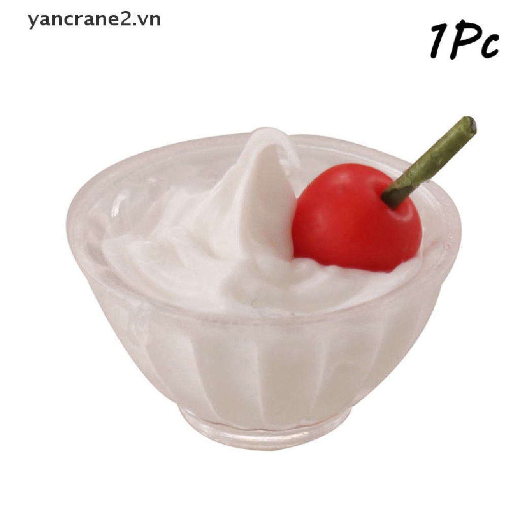 Set 1 / 2 / 1 / 12 Ly Kem / Cherry Trang Trí Nhà Búp Bê