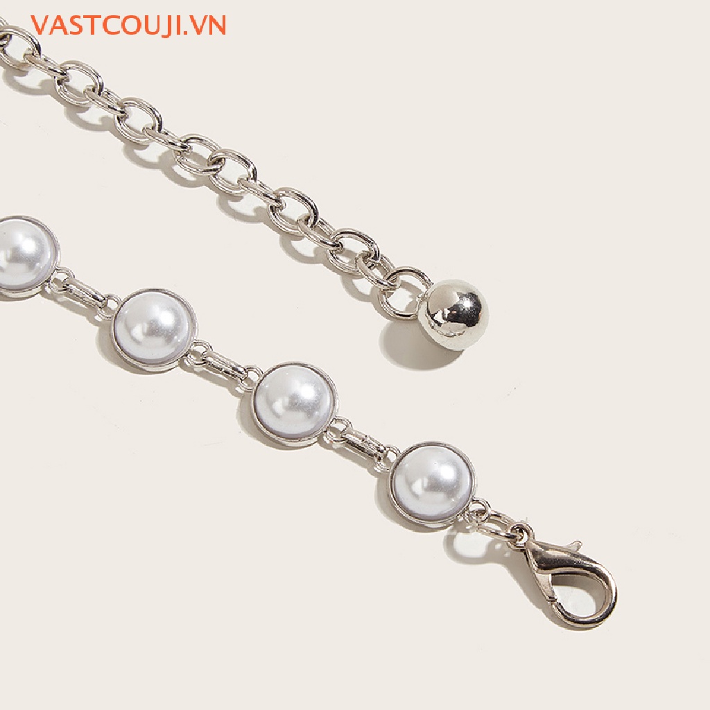 Thắt Lưng Dây Xích Kim Loại Đơn Giản Thời Trang Vintage Cho Nữ