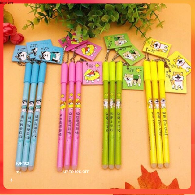 Bút Nước Kèm sổ mini hiều hình