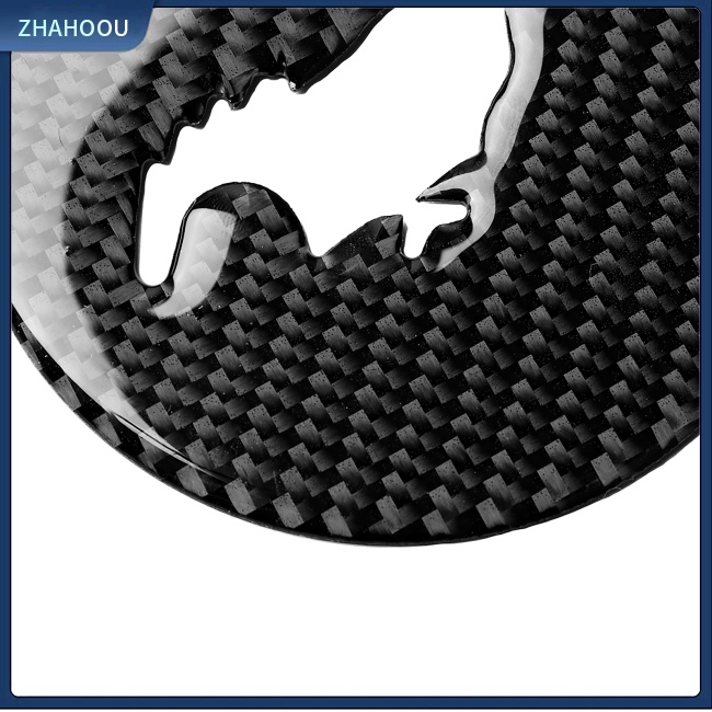 ☃Phụ Kiện Trang Trí Nhà Cửa Độc Đáo Sáng Tạo☃ Miếng Dán Trang Trí Vô Lăng Xe Hơi Họa Tiết Sợi Carbon Sang Trọng Cho Mustang Ford