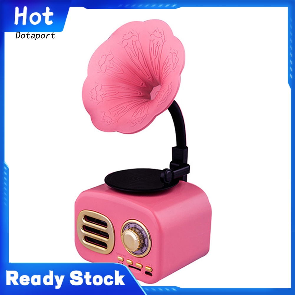 Loa Bluetooth Không Dây Mini Phong Cách Retro Chất Lượng Cao