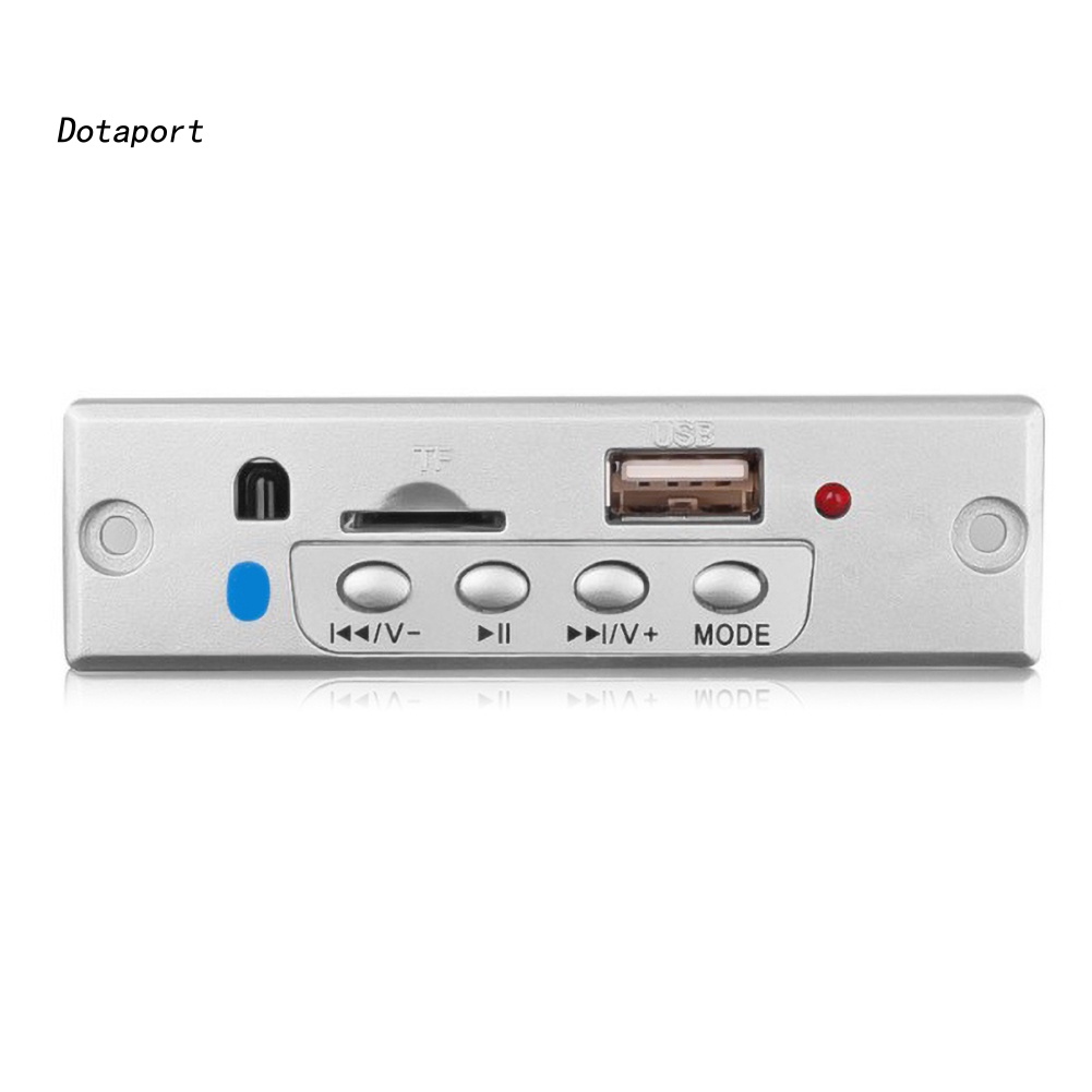 Mô-đun Giải Mã Âm Thanh FM Radio MP3 Bluetooth 5.0 Điều Khiển Từ Xa KDDT-