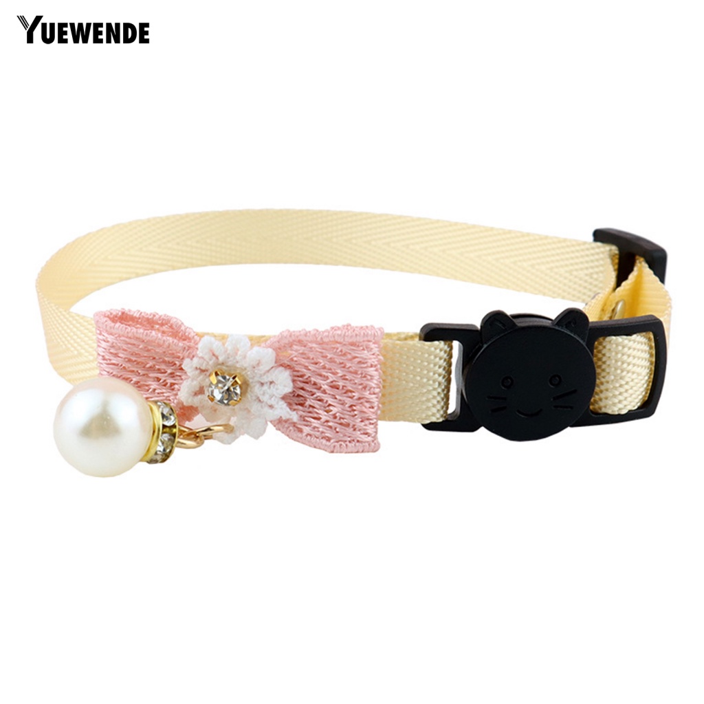 Ye.b Vòng Cổ Nơ Bướm Đẹp Mắt Cho Mèo Làm Việc Mịn Màng