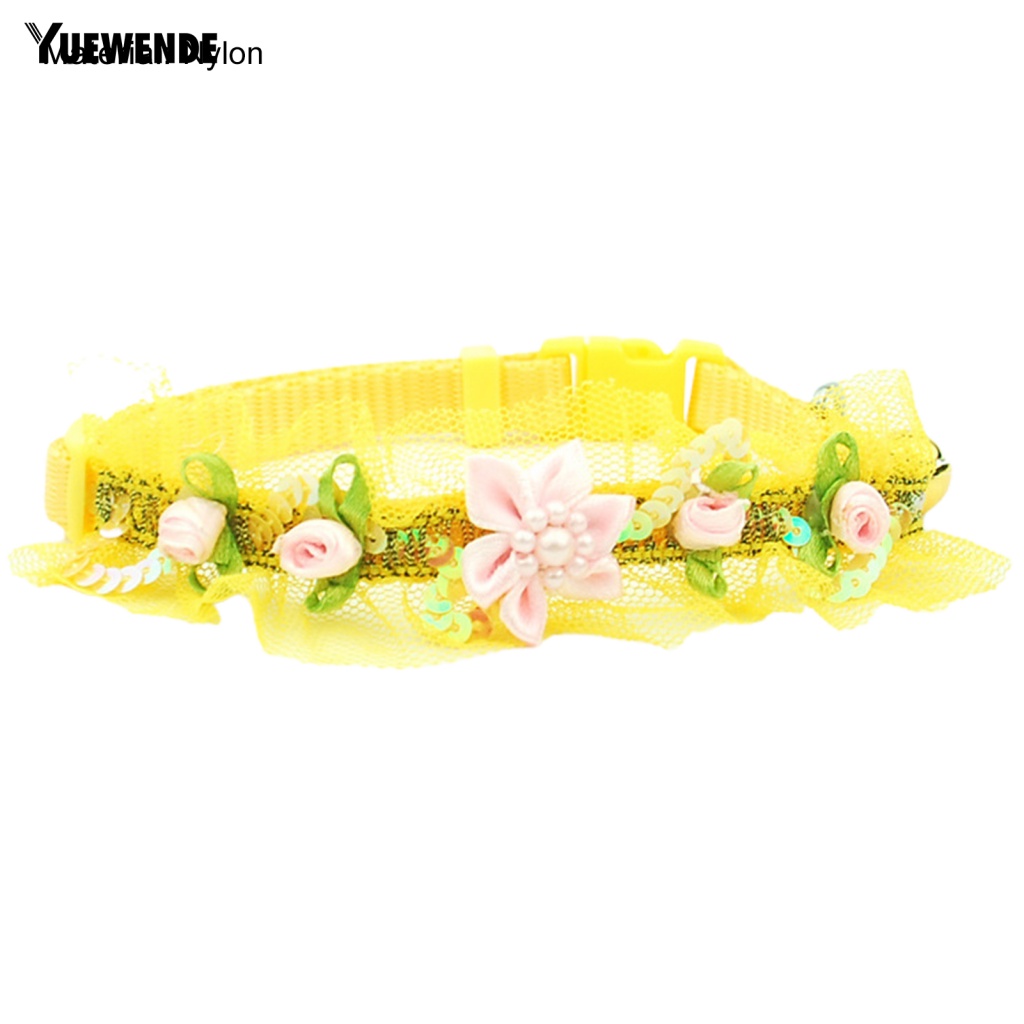 Vòng Cổ Nylon Chống Trượt Gắn Chuông Xinh Xắn Cho Thú Cưng