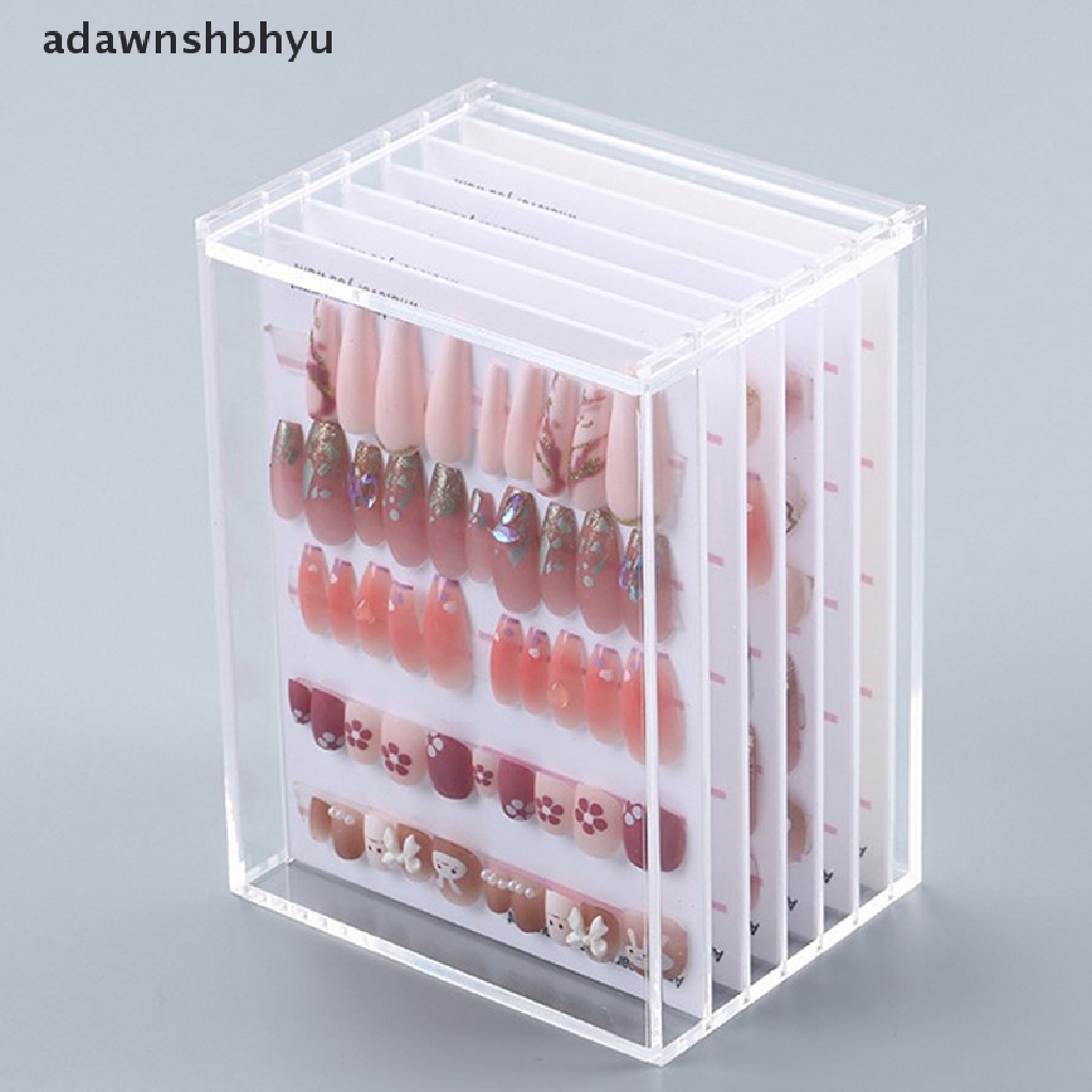 Giá Trưng Bày Móng Tay Giả 5 Ngăn Tiện Lợi