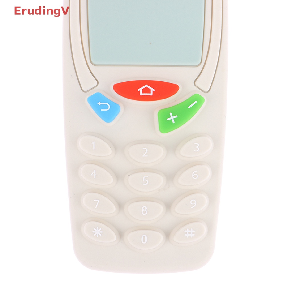 Đồ Chơi Nhai Gặm Hình TV Bằng Silicone Có Điều Khiển Từ Xa Cho Bé Gái