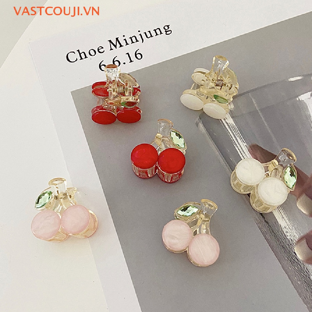 Kẹp Tóc Hình Quả Cherry Dễ Thương Cho Nữ