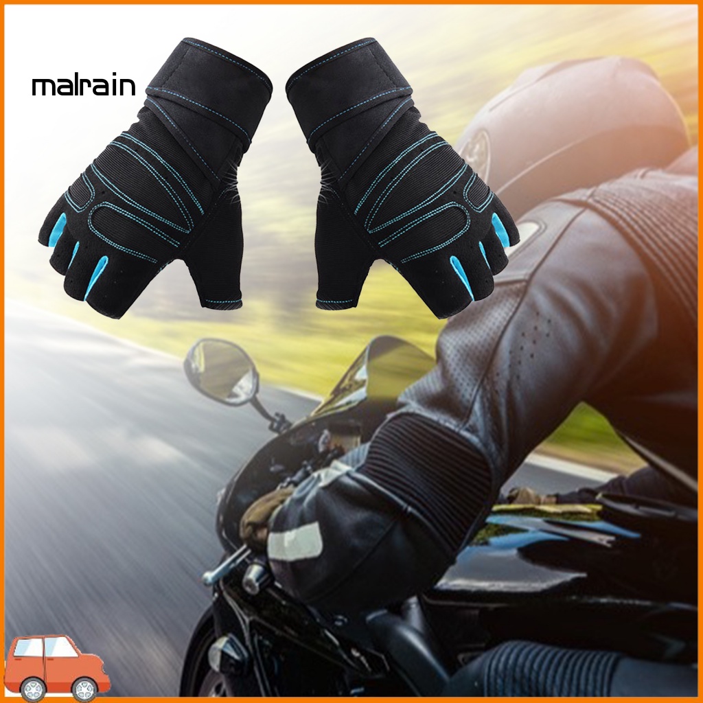 1 Đôi Găng Tay Chạy Xe Đạp MTB Chống Mồ Hôi Chống Sốc