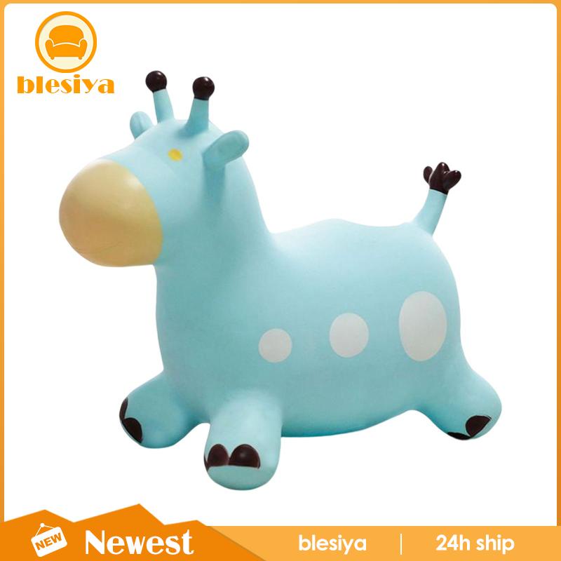 [Blesiya] Đồ Chơi Ngựa Bouncy Nảy Ngựa Có Bơm Khí Quà Tặng Cho Bé Trai