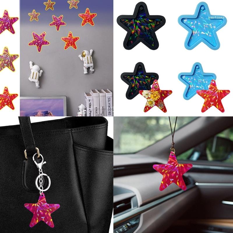 Khuôn Silicone Làm Mặt Trang Sức Treo Tường DIY