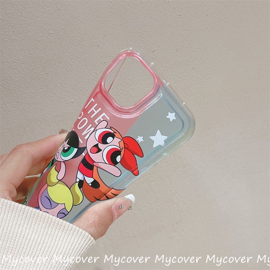 Ốp Điện Thoại Silicon Họa Tiết Hoạt Hình Cô Gái Dễ Thương Cho iPhone 14 13 12 11 Pro Max X XR Xs Max 6 7 8 Plus SE 2020
