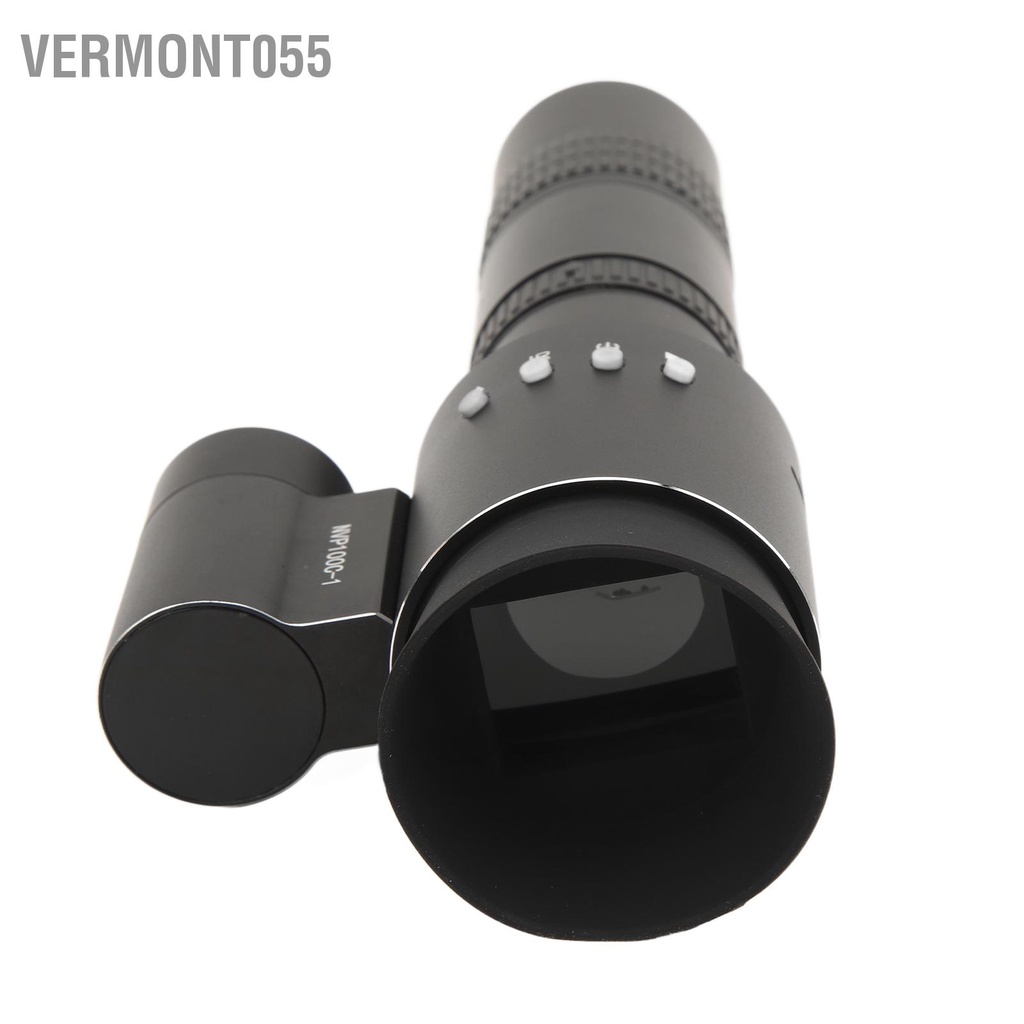 Vermont055 Thiết bị nhìn đêm một mắt Phạm vi hồng ngoại Kính thiên văn chéo di động HD ngoài trời 100‑240V NVP100C1