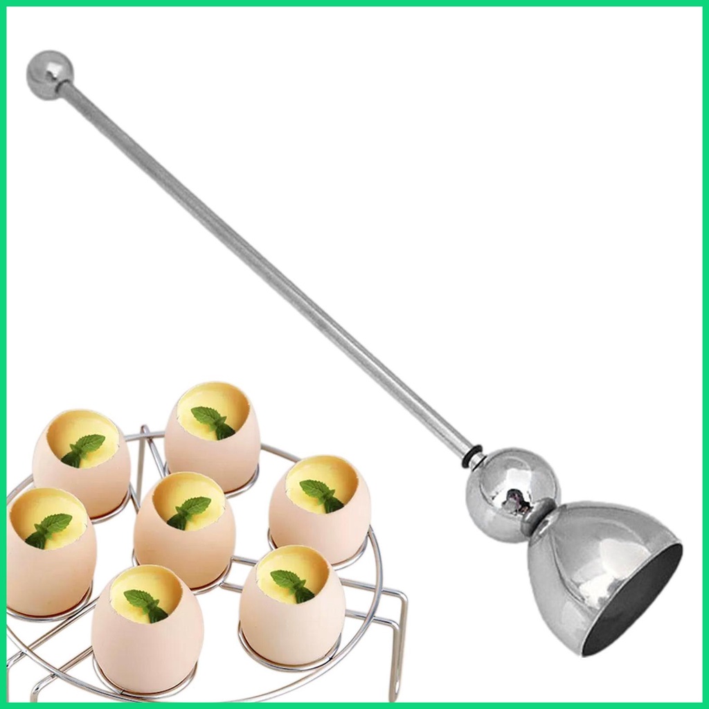 Dụng Cụ Cắt Vỏ Trứng Bằng Thép Không Gỉ Tiện Dụng Cho Nhà Bếp