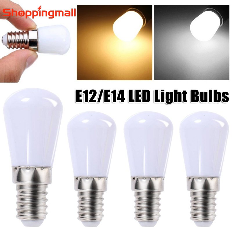 Bóng Đèn LED Mini E12 E14 Ánh Sáng Trắng / Ấm Siêu Sáng Tiết Kiệm Năng Lượng Thay Thế Chuyên Dụng Cho Tủ Lạnh