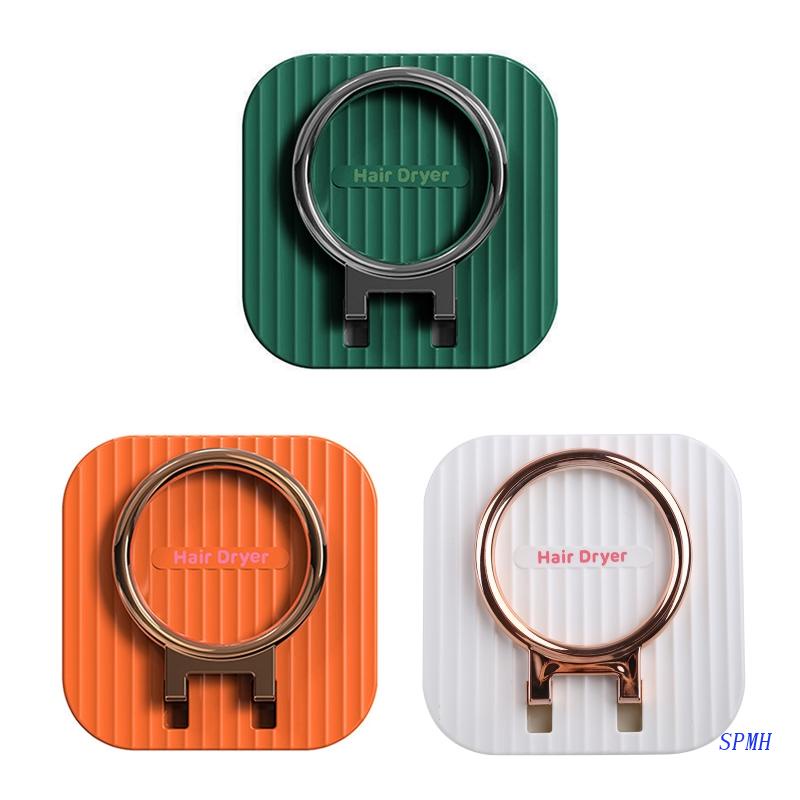 Giá Đỡ Máy Sấy Tóc Gắn Tường Có Thể Gập Lại Tiện Dụng Cho Phòng Tắm Khách Sạn