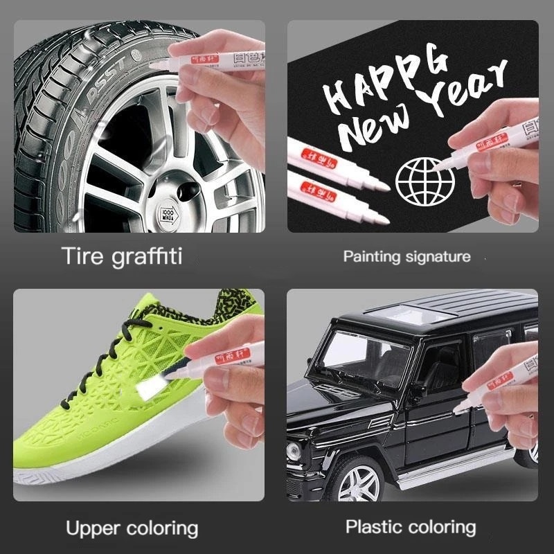 Bút Lông Vẽ Graffiti Bằng Kính Chống Nước Lâu Trôi