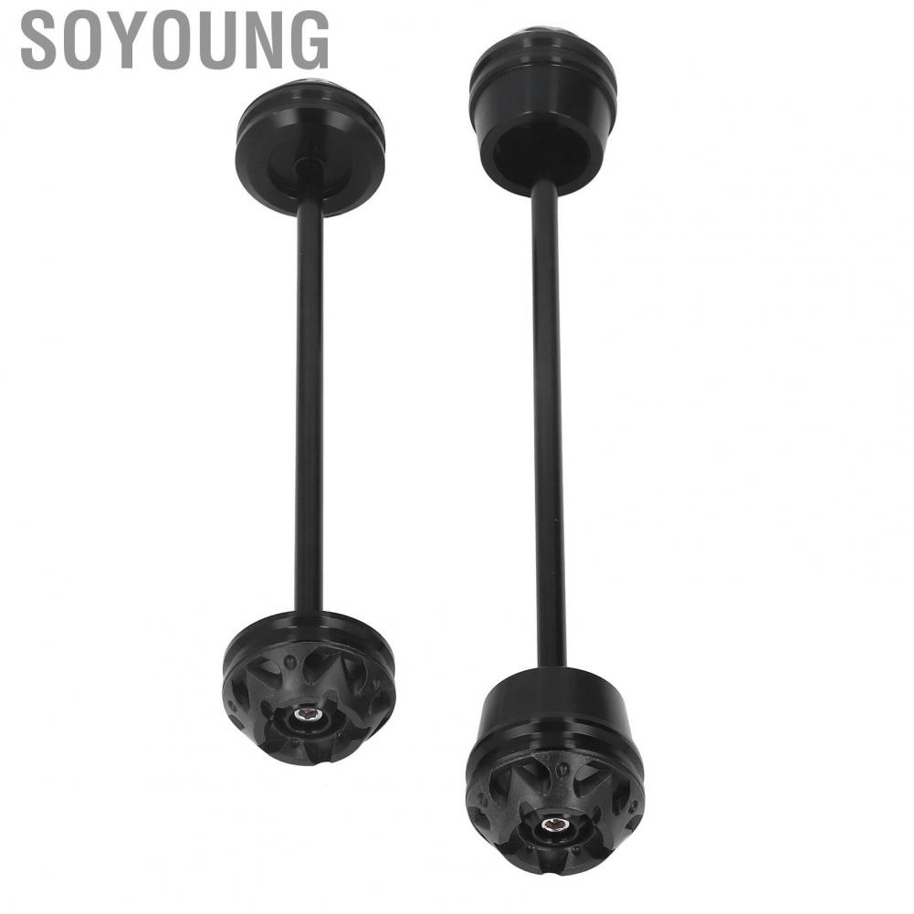 Soyoung Wheel Axle  Fall Stick Motorcycle Protection Ball Front and Rear Axles for Motorbike