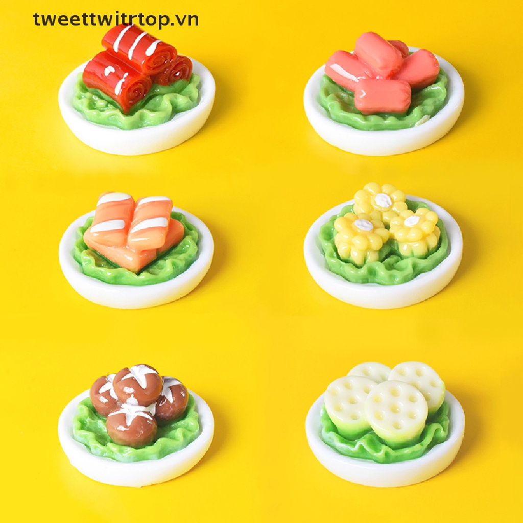 Set 5 Đĩa Mini Đồ Chơi Cho Bé Chơi Đồ Hàng