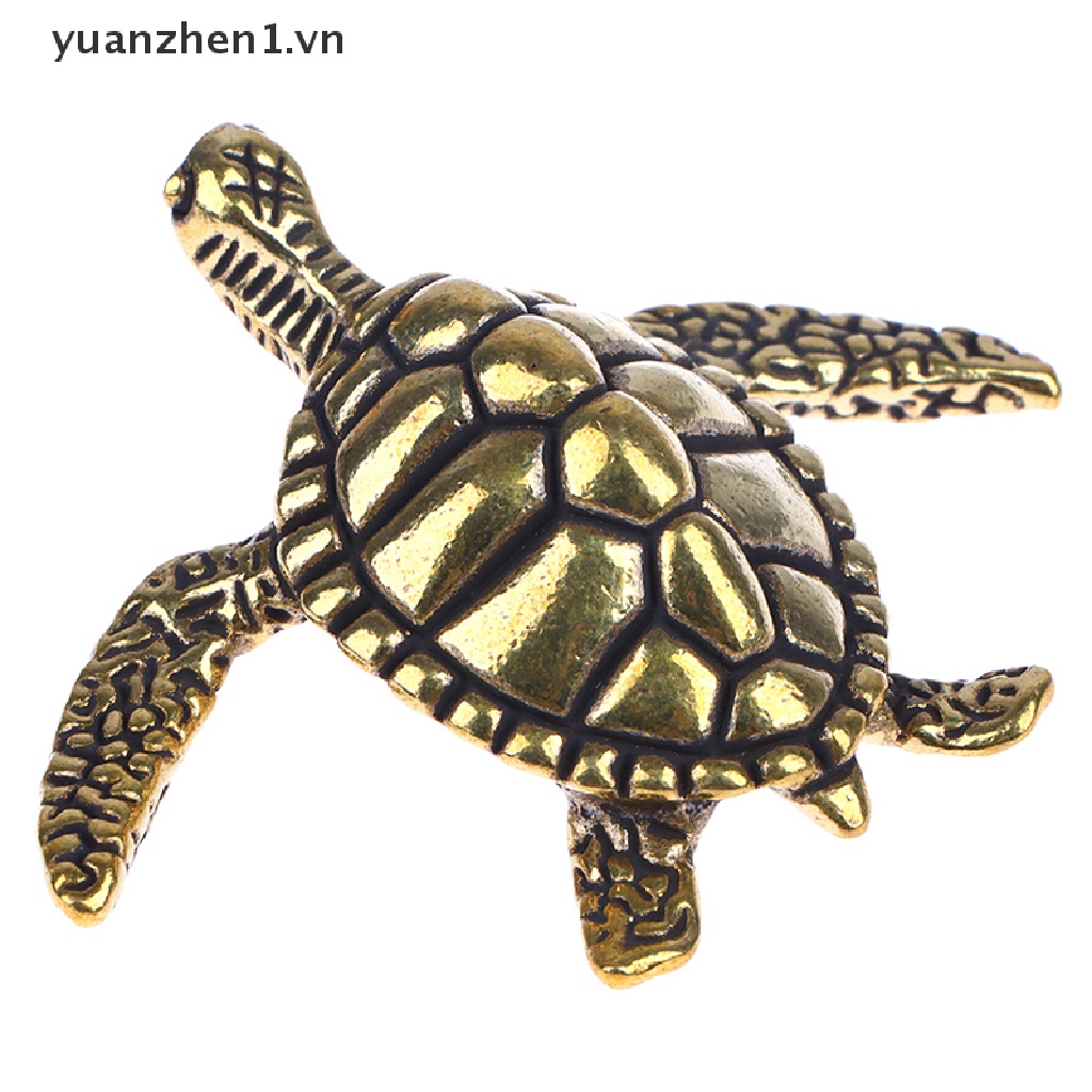 Mô Hình Rùa Biển Bằng Đồng Thau Dùng Trang Trí Nhà Cửa