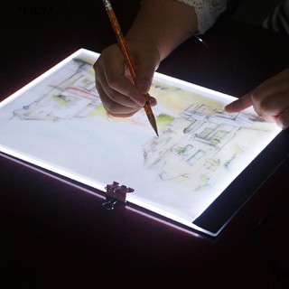 LILY A5 LED vẽ máy tính bảng nghệ thuật mỏng Stencil vẽ bảng ánh sáng Hộp Truy Tìm Bảng Pad uuu