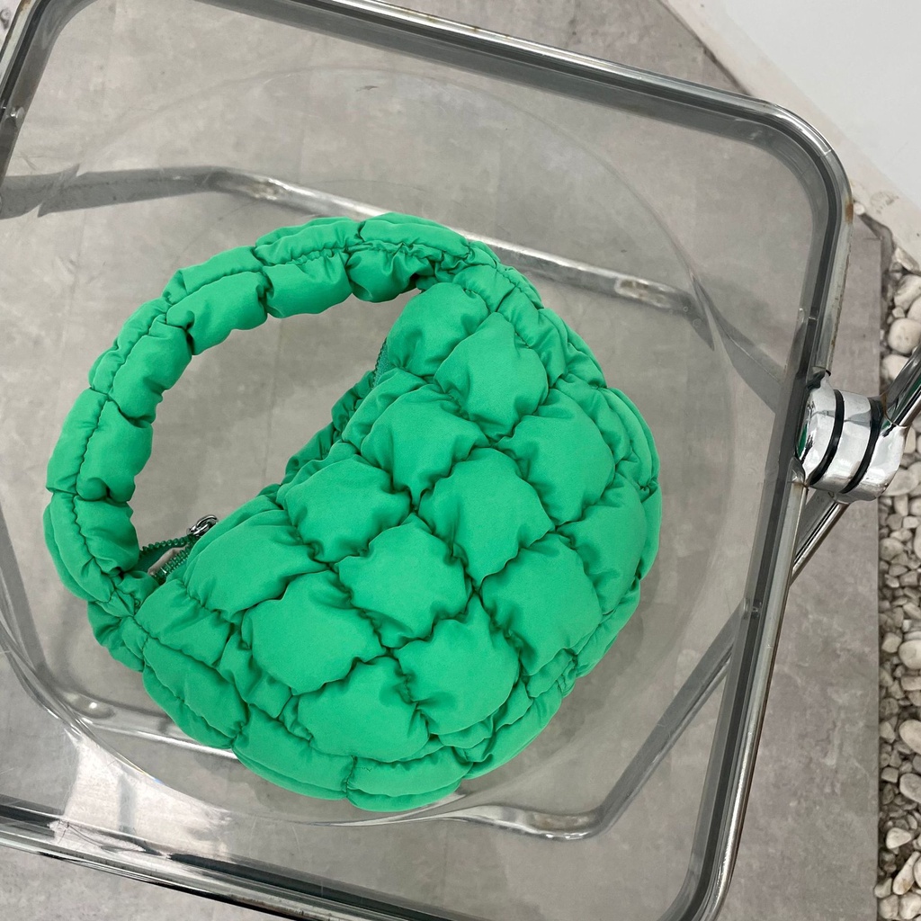 Túi Xách Mini Họa Tiết Kẻ Sọc Thiết Kế Mới Thời Trang Theo Phong Cách Hàn Quốc