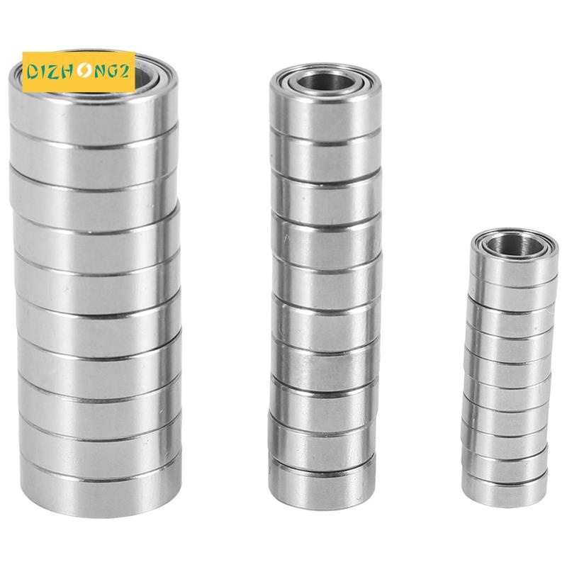 Set 30 Vòng Bi Thép Cho Xe Điều Khiển Từ Xa ZD Racing DBX-10 DBX10 10421-S 9102 1 / 10