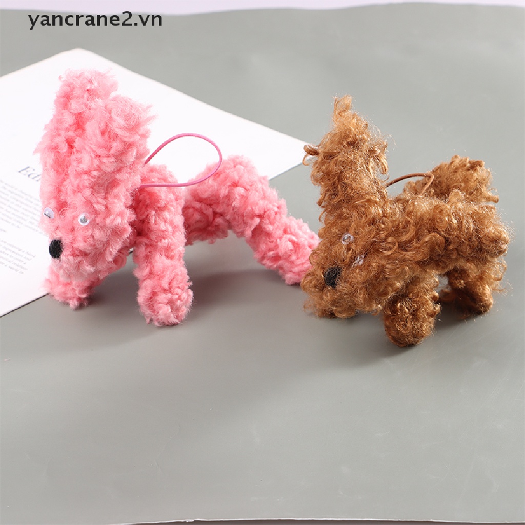 Móc Khóa Hình Chú Chó Nhồi Bông Hoạt Hình Sáng Tạo {yancrane2.vn} {YAN2}