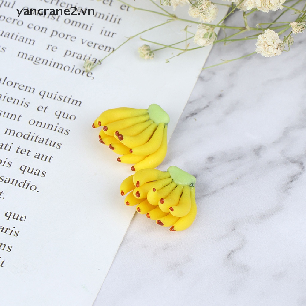 1 Mô Hình Quả Chuối 1: 12 Trang Trí Nhà Búp Bê