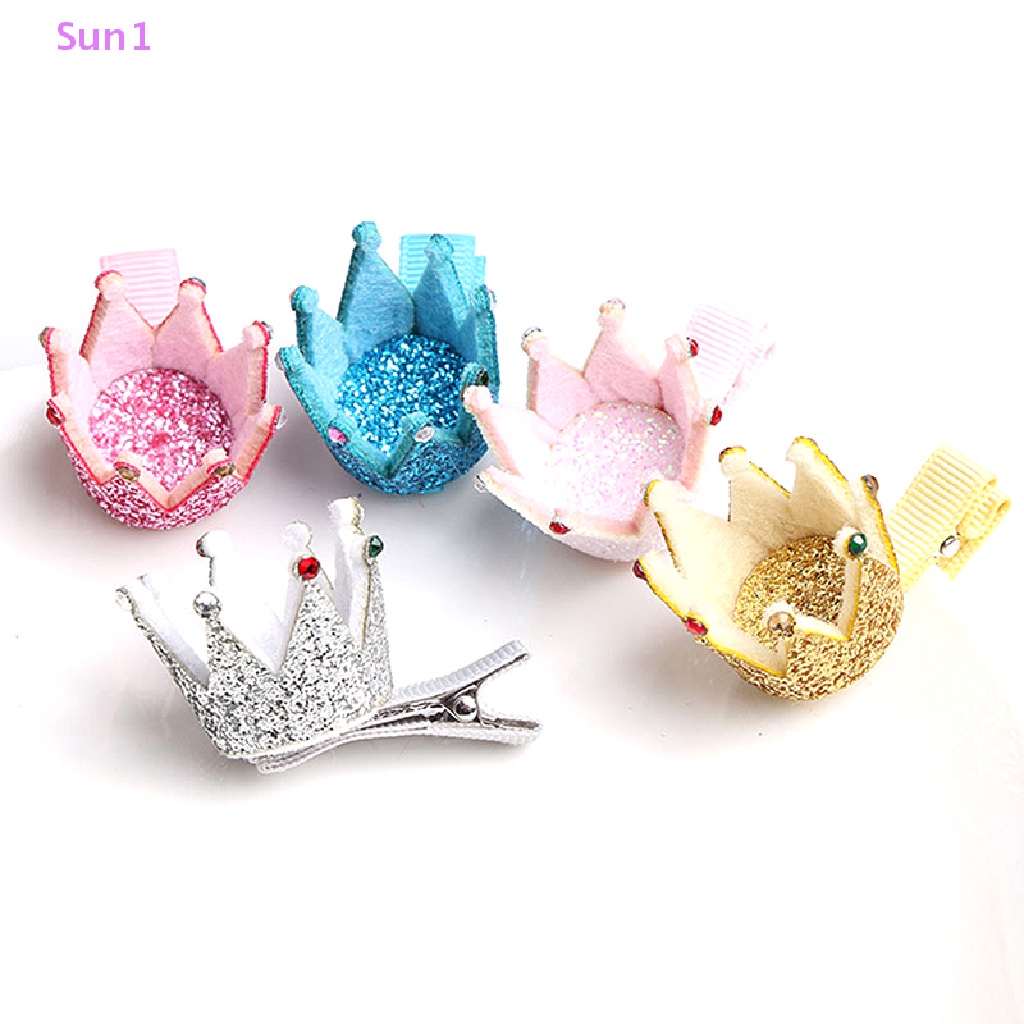 Kẹp Tóc Hình Vương Miện Mini Lấp Lánh Sun1 &gt; Sun1 &gt; Cho Bé Gái