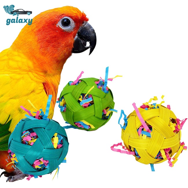 Galaxy Set 3 Đồ Chơi Gặm Giải Tỏa Căng Thẳng Cho Vẹt