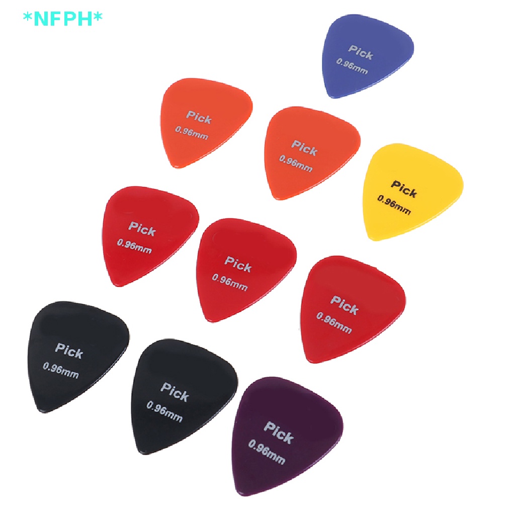 Set 10 Miếng Gảy Đàn Ghi Ta Điện 0.96mm Mới