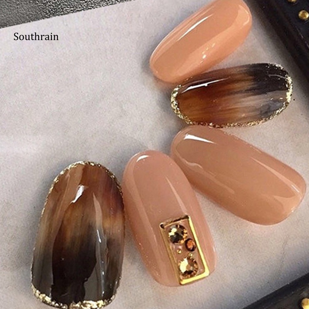 Cọ Vẽ Móng Nghệ Thuật Bằng Sợi Nylon Mềm Linh Hoạt Chống Trượt Tay Cầm Thoải Mái Đa Năng