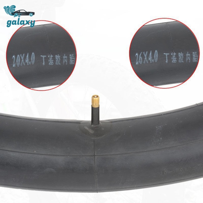 Galaxy Ống Cao Su Butyl 20 Inch Siêu Rộng Chịu Nhiệt Độ Cao Cho Xe Đạp