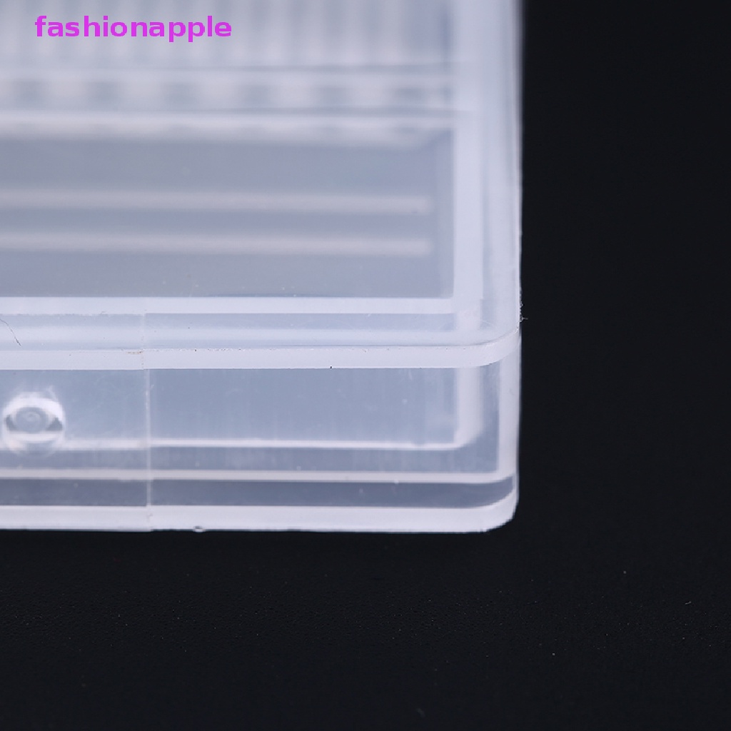 Hộp Đựng Mũi Khoan Móng Tay 20 Lỗ Bằng Nhựa Kích Thước 3 / 32 "bits