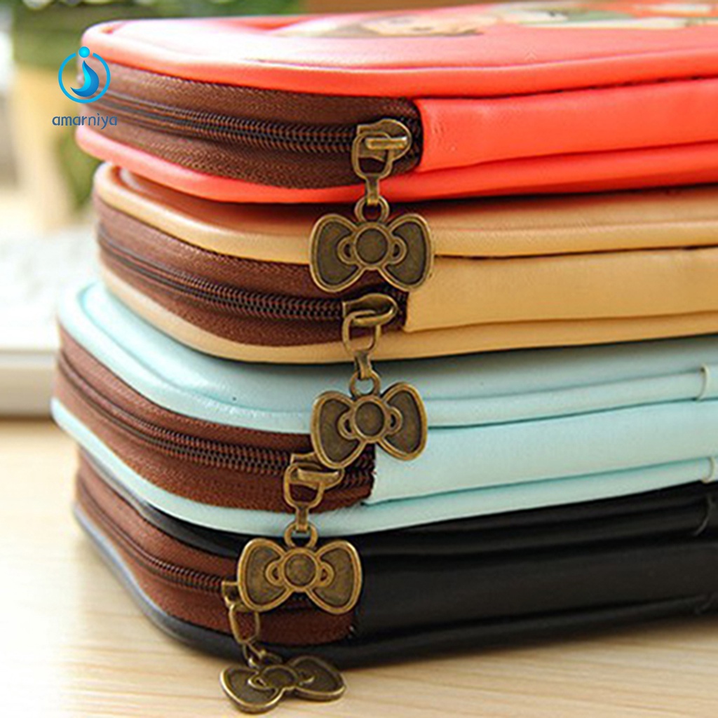 Túi Đựng Đồ Trang Điểm Đa Năng In Họa Tiết Hoạt Hình Dễ Thương Cho Nữ