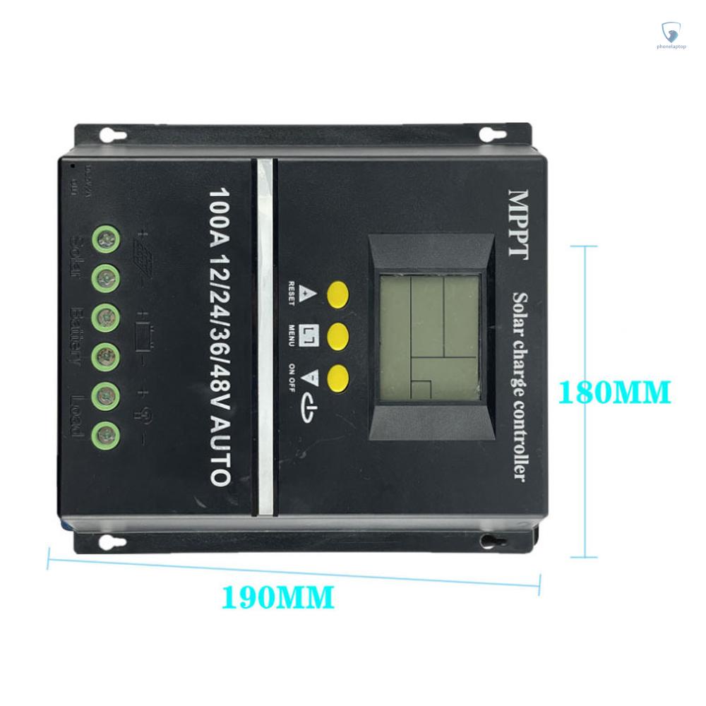Hệ Thống Điều Khiển Năng Lượng Mặt Trời Tự Động Nhận Dạng Màn Hình LCD Cho Pin Lithium