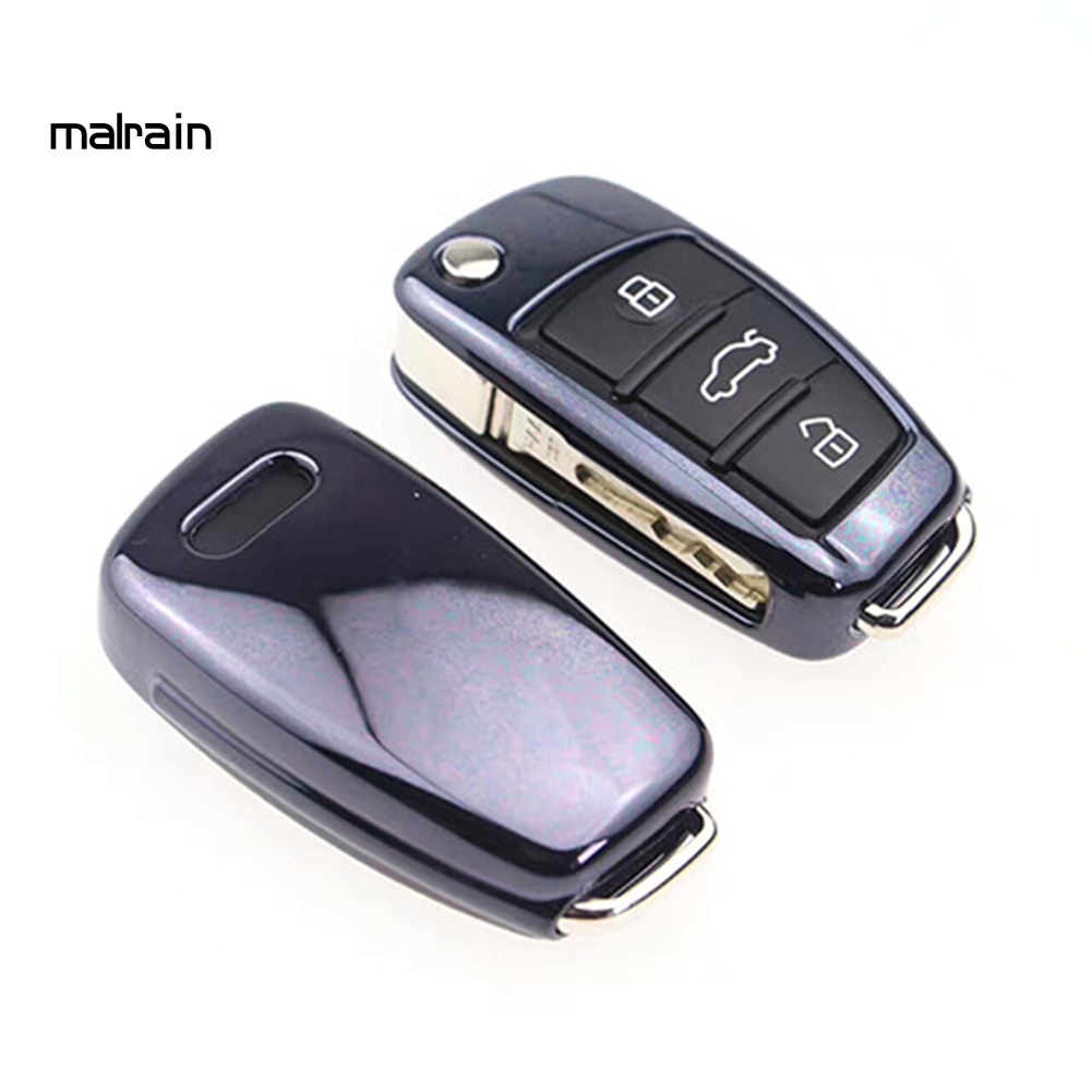 Vỏ TPU Bảo Vệ Chìa Khóa Xe Hơi Au-di A1 A3 Q3 S3 S5 S6 R8 Q5 A6